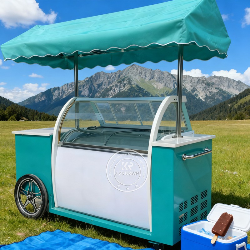 Ice Cream Cart Manufacturer - Commercial Freezer Storage