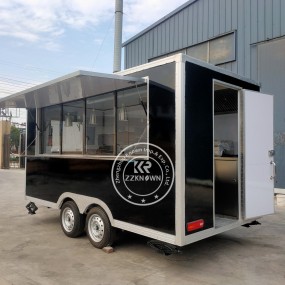 Food Trailer Manufacturer - Fully Equipped Refrigerator