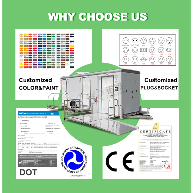 Portable Bathroom Manufacturer - Steel Toilet Shower Cabin