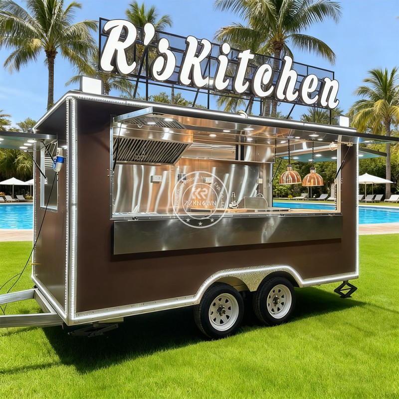 Food Truck Manufacturer - Full Kitchen Equipment Cart