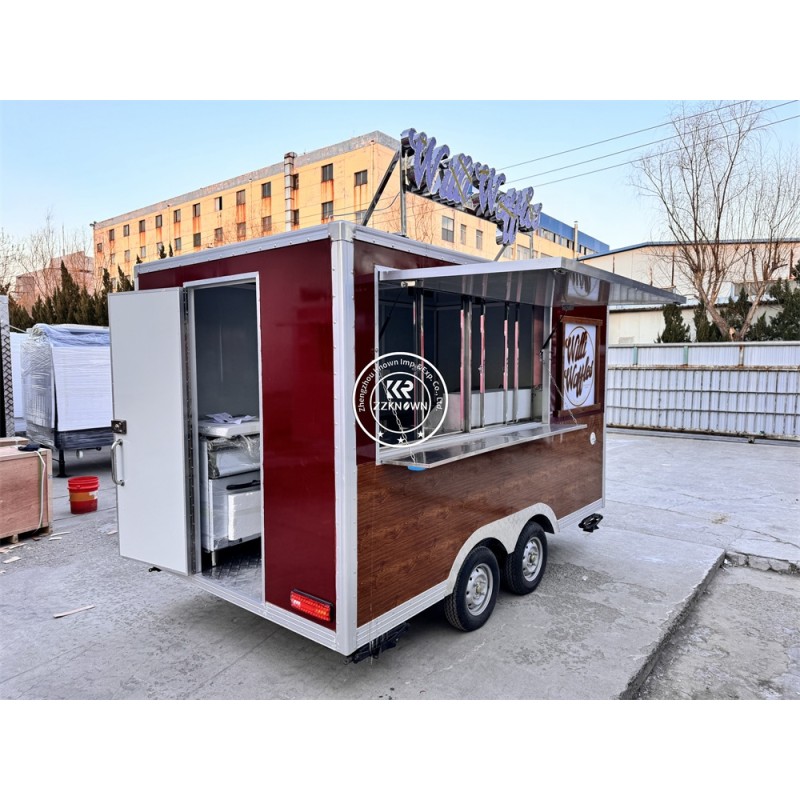 Food Trailer Factory - USA Standard DOT Approved