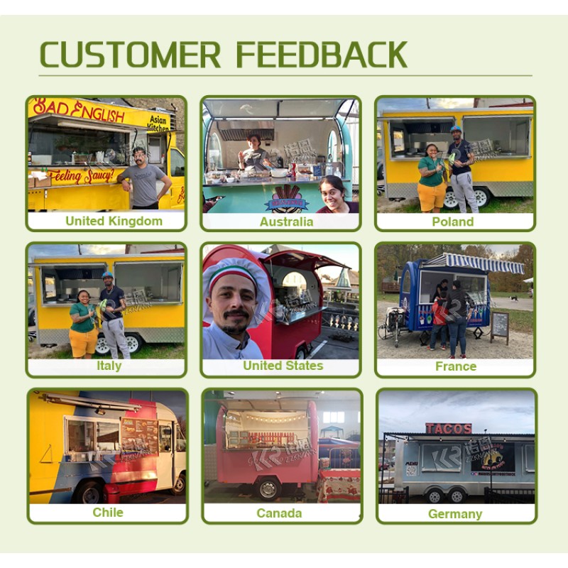 Snack Cart Manufacturer - Portable Food Kiosk Trailer