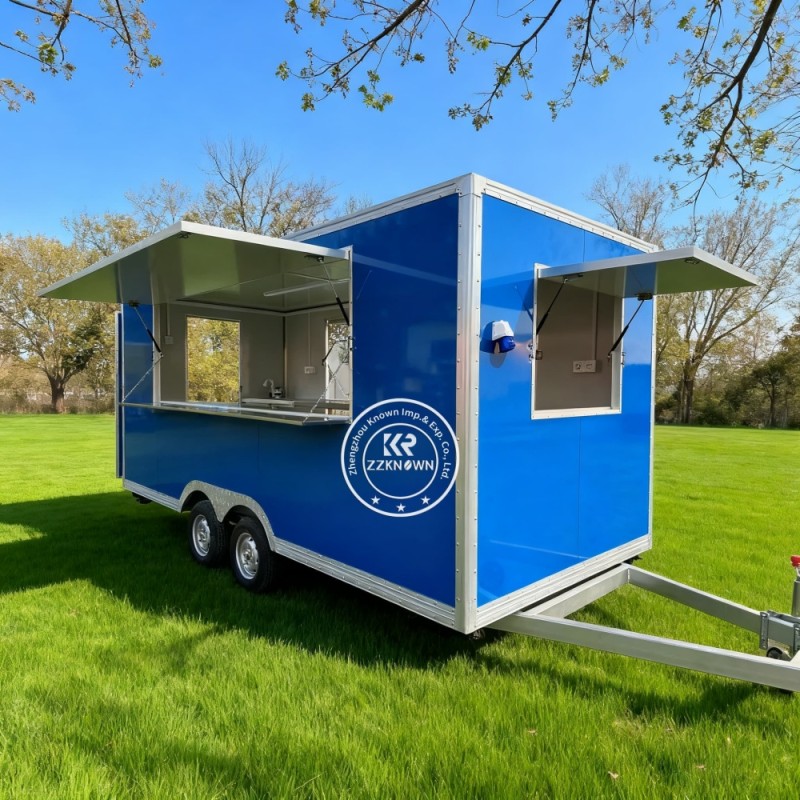 Mobile Coffee Truck Factory - Full Kitchen Ice Cream