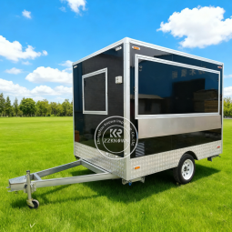 Food Trailer Manufacturer - Fiberglass Juice Bar Snacks