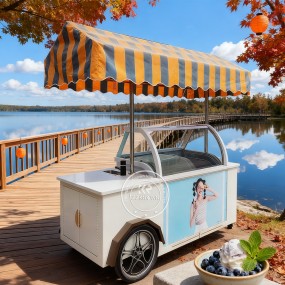 Ice Cream Vehicle Factory - Durable Steel Chassis