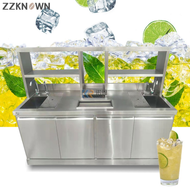 Milk Tea Counter Manufacturer - Stainless Steel Workstation