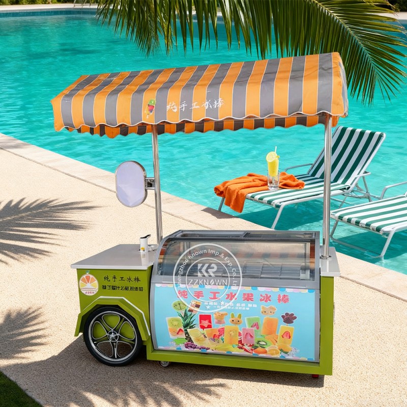 Ice Cream Vehicle Factory - Push Vending Cooling Unit