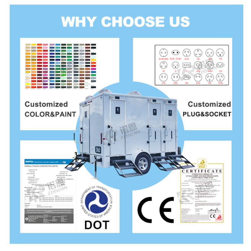 Mobile Toilet Manufacturer - Cheap Prefab Disabled
