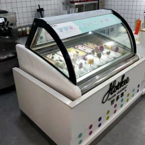 Ice Cream Showcase Factory - 18 Pans Gelato Counter