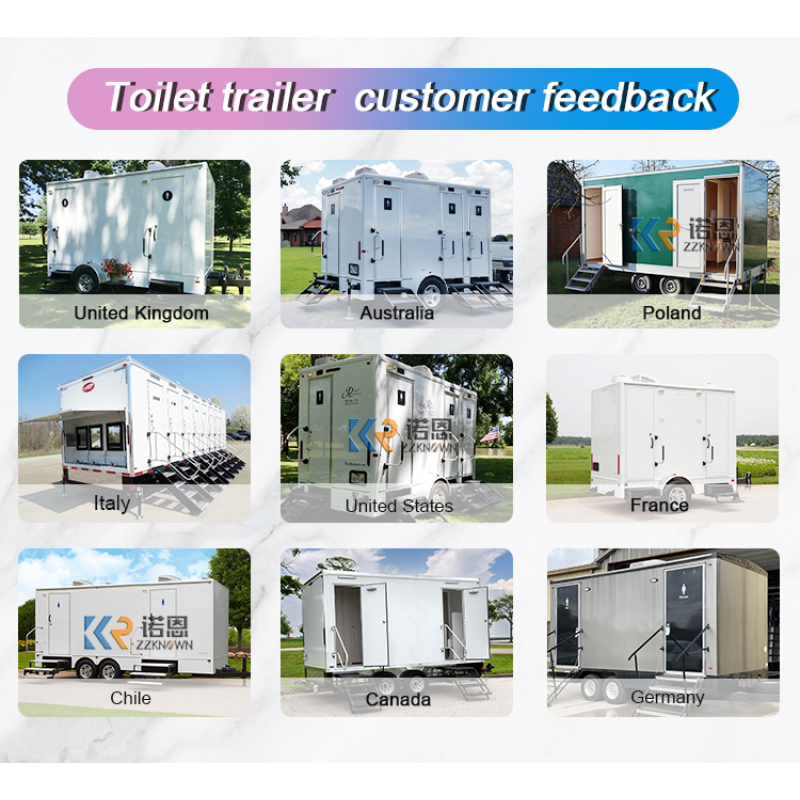 Bathroom Trailer Factory - Custom Toilet Shower Design