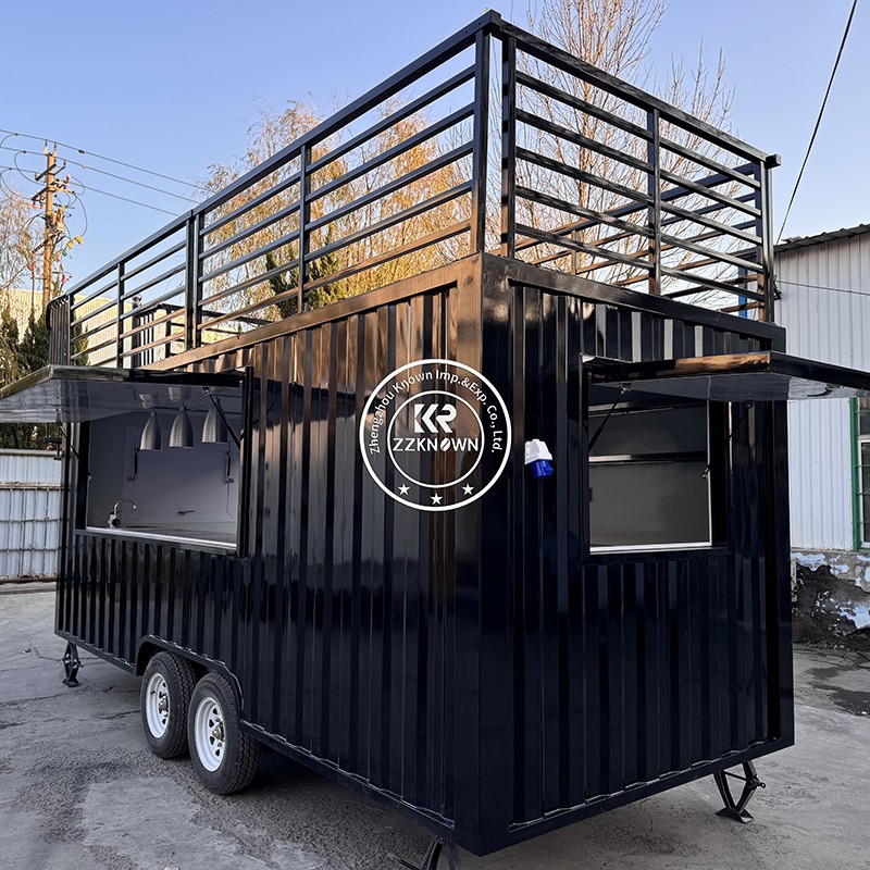 Container Restaurant Manufacturer - Balcony Rooftop Terrace