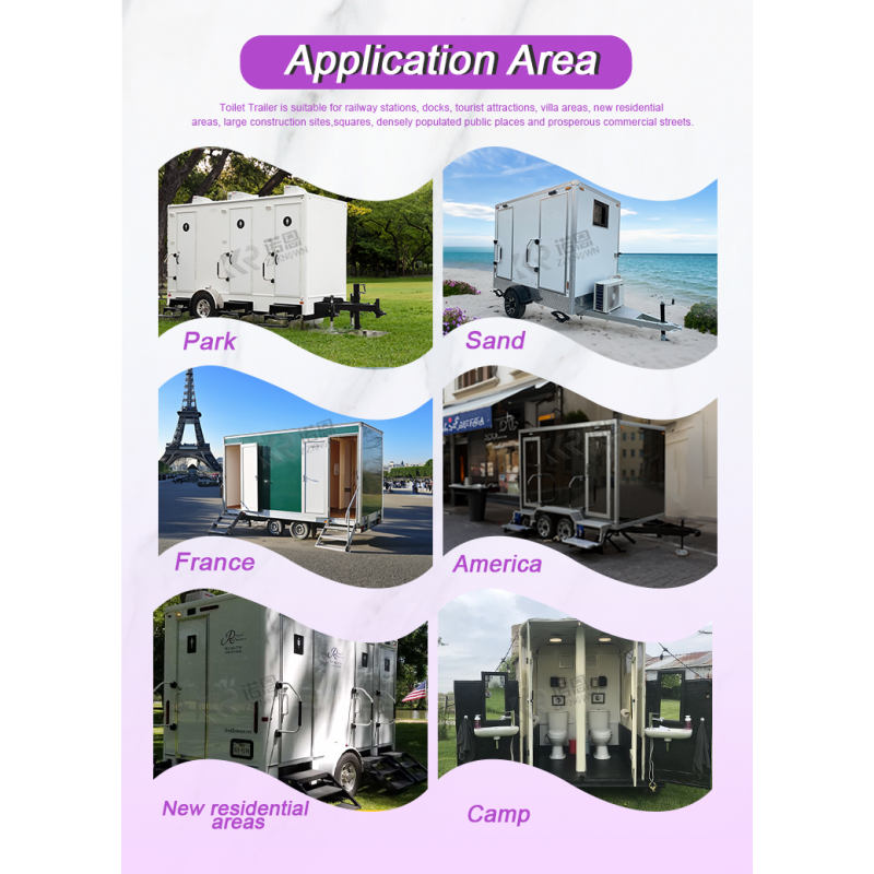 Restroom Trailer Factory - Eco Friendly Portable Unit