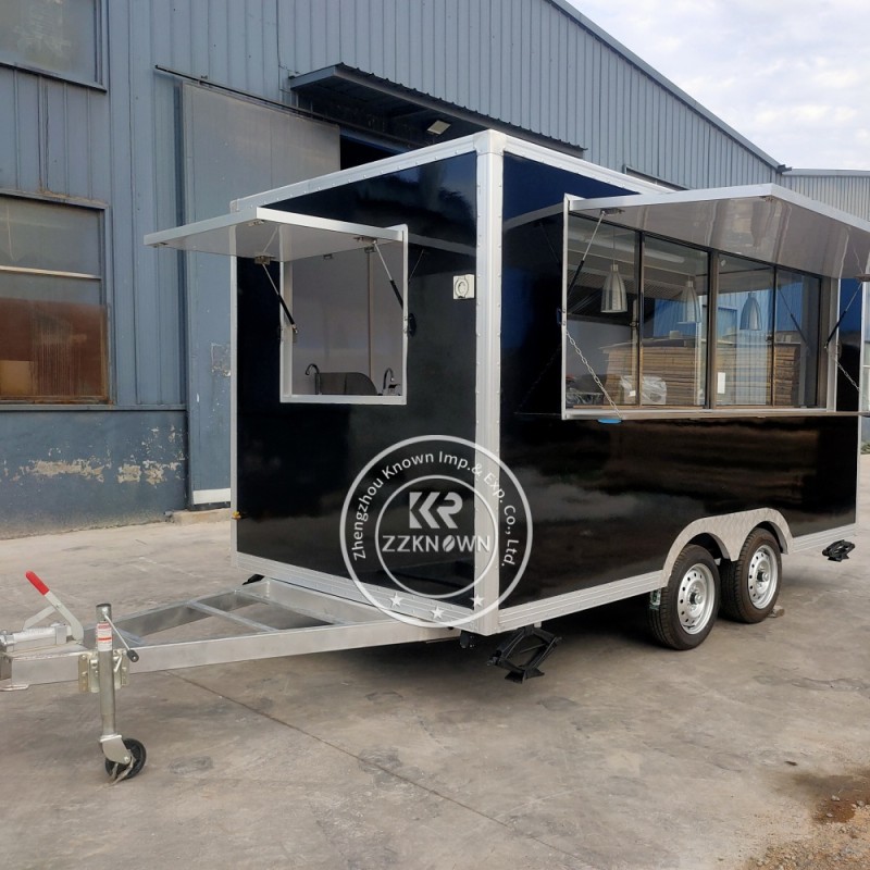 Food Trailer Manufacturer - Fully Equipped Refrigerator