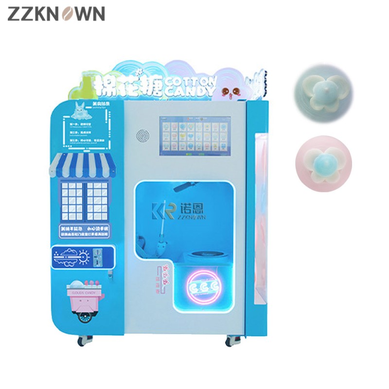 Cotton Candy Machine Manufacturer - Automatic Pink Robot