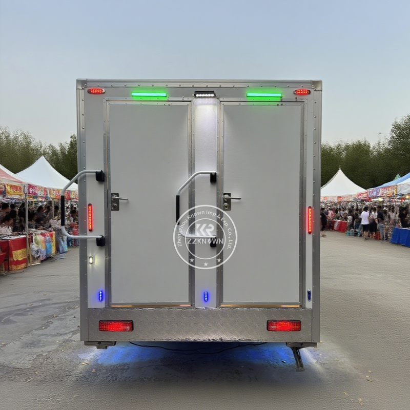 Portable Toilet Factory - 4 Stall Luxury Restroom