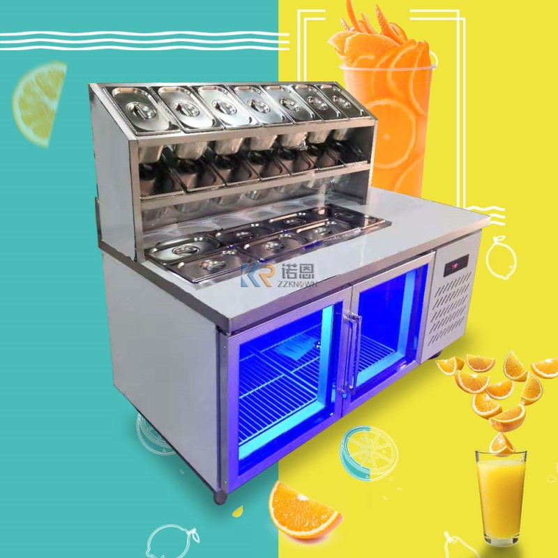 Milk Tea Counter Manufacturer - Stainless Steel Workstation