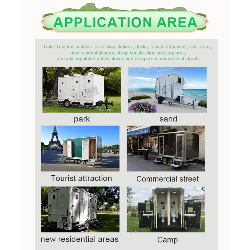 Mobile Restroom Factory - Toilet Shower Camper Washroom