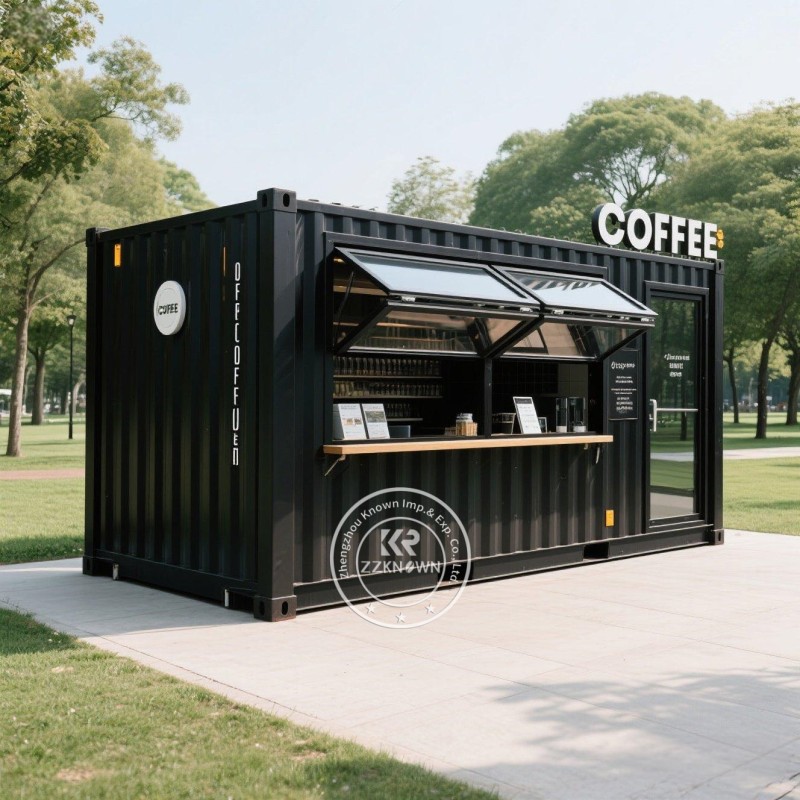 Container Cafe Manufacturer - Custom Van Coffee Shop