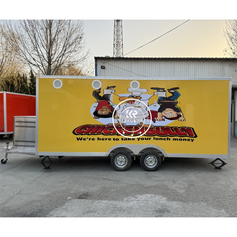 Food Trailer Factory - Custom Square USA Standard