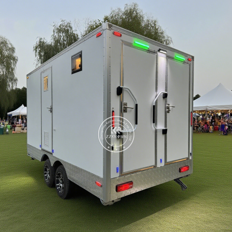 Portable Toilet Factory - 4 Stall Luxury Restroom