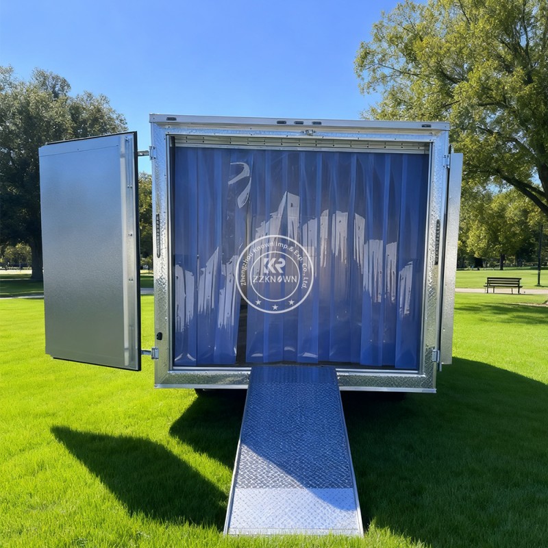 Reefer Trailer Factory - New Air Cooling System