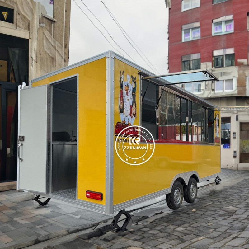 Food Trailer Factory - Custom Square USA Standard