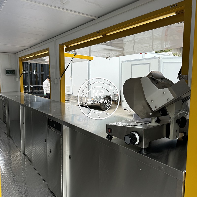 Container Bar Factory - Low Cost Fast Food Kiosk