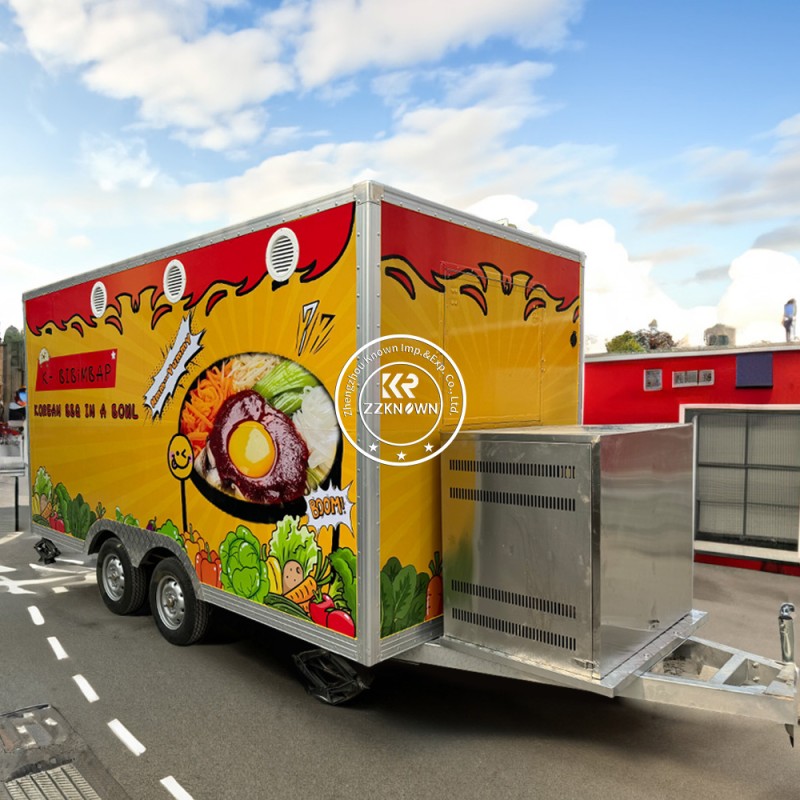 Food Trailer Factory - Multifunction Fiberglass Kitchen