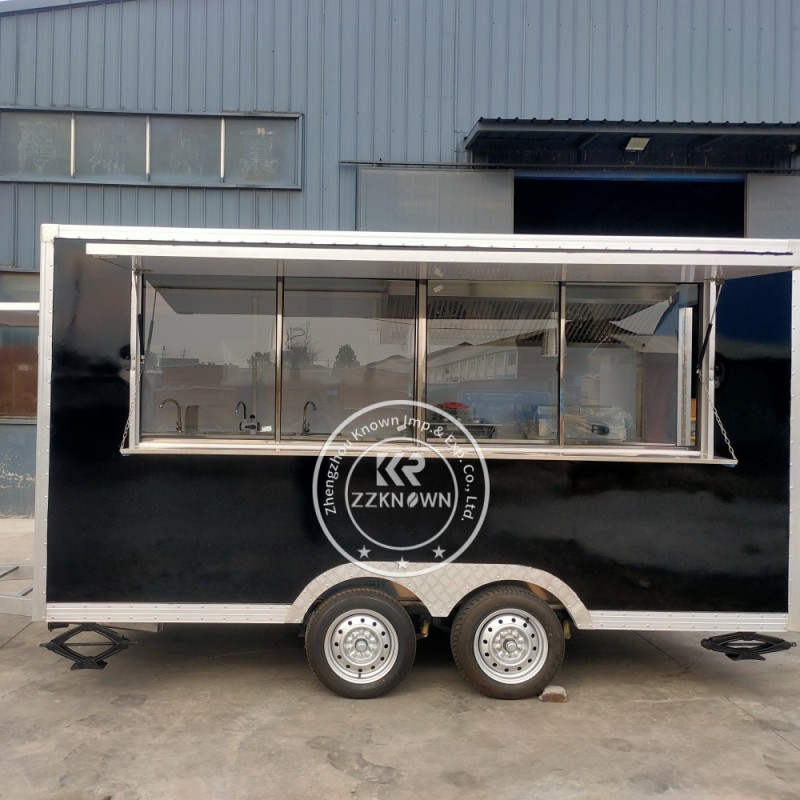 Food Trailer Manufacturer - Fully Equipped Refrigerator