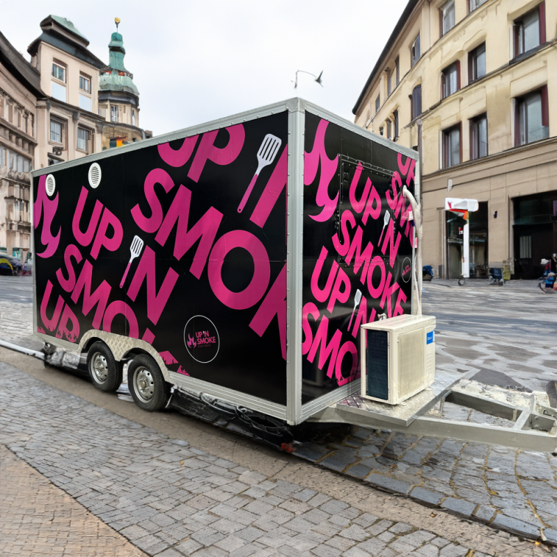 Food Trailer Factory - Multifunction Fiberglass Kitchen