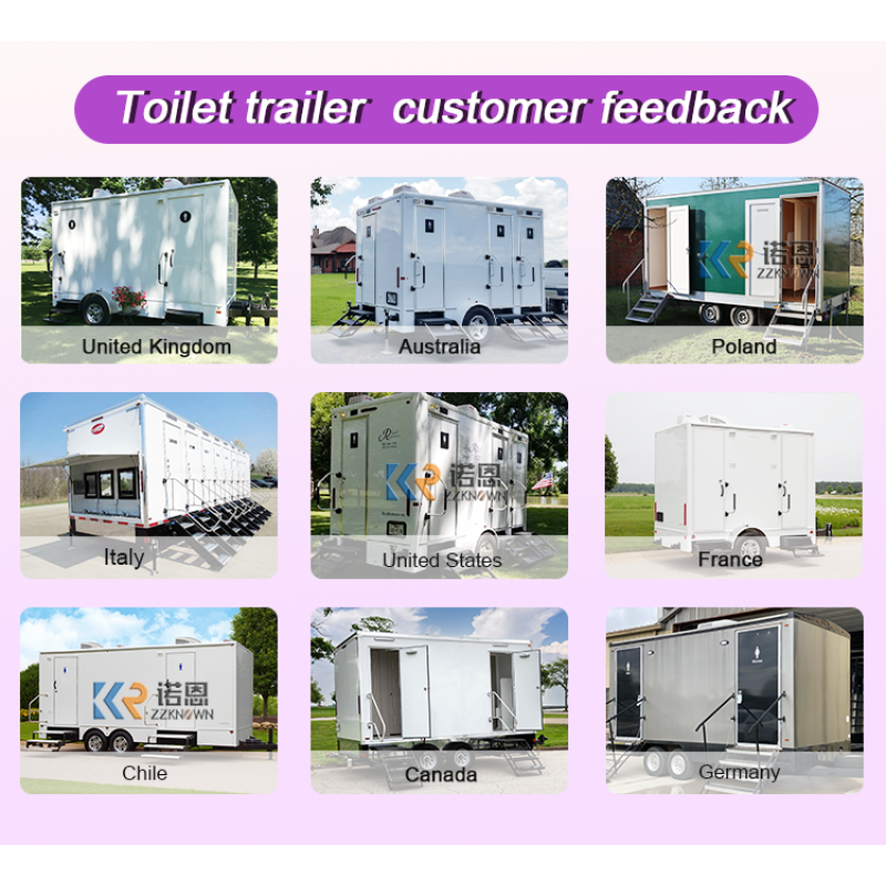 Restroom Trailer Factory - Eco Friendly Portable Unit