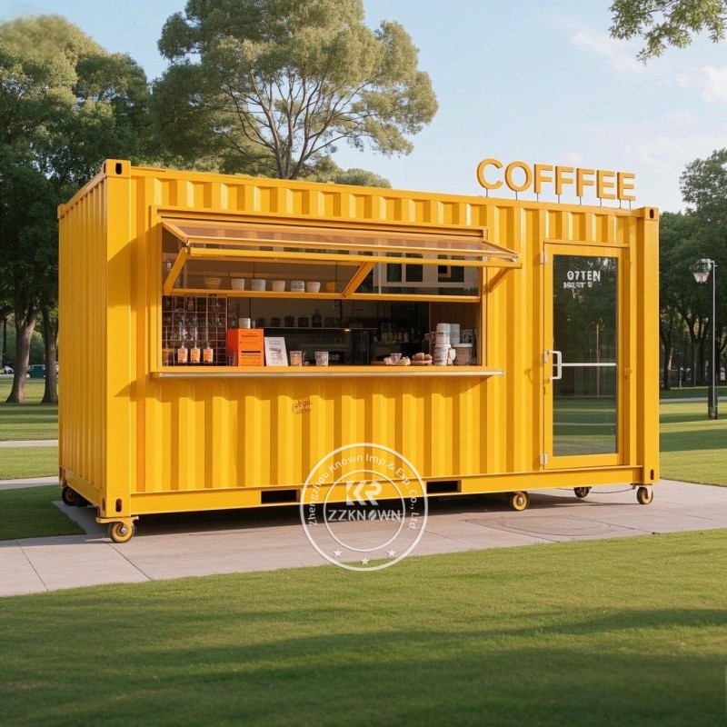 Container Cafe Manufacturer - Custom Van Coffee Shop