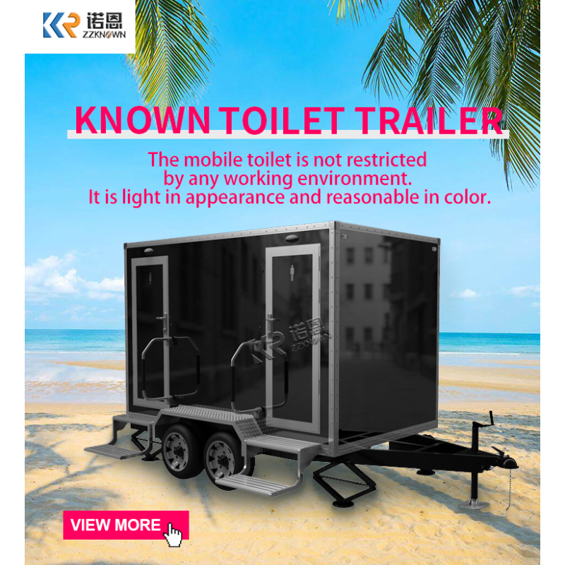 Portable Toilet Manufacturer - 2 Stall Hotel Use