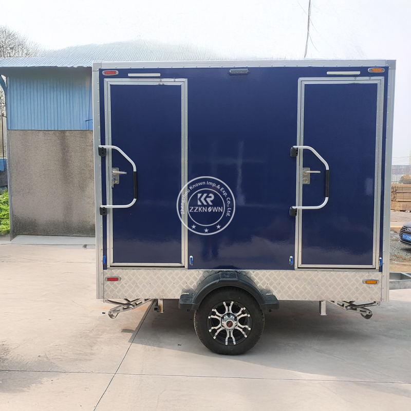 Portable Toilet Factory - 2 Station VIP Luxury