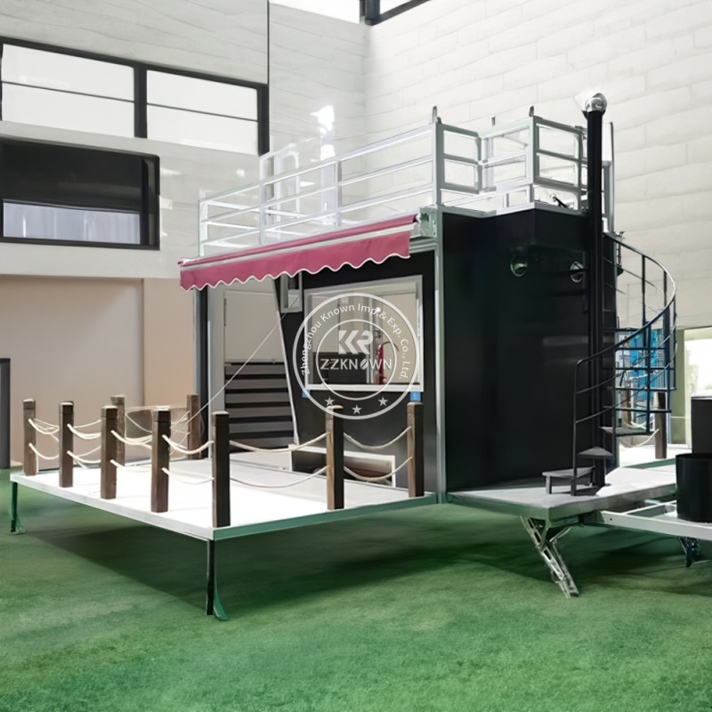 Container Restaurant Manufacturer - Double Layer Foldable