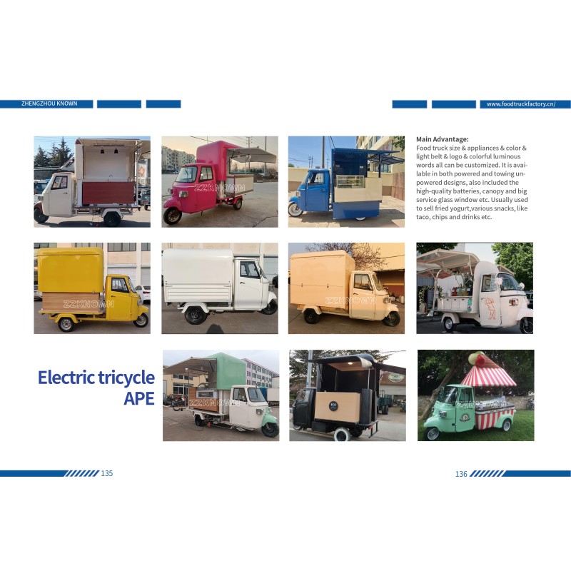 Food Tricycle Factory - Multipurpose Electric Fast
