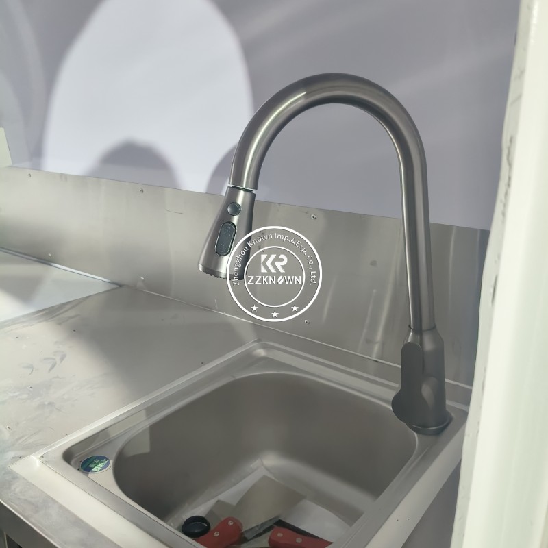 Food Trailer Manufacturer - Small Fast Food Internal