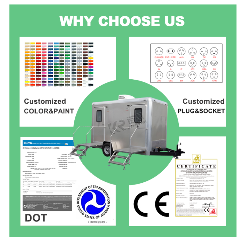 Mobile Restroom Factory - Toilet Shower Camper Washroom