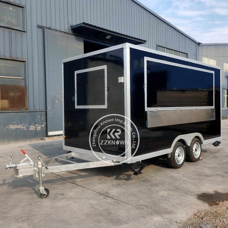 Food Trailer Manufacturer - Fully Equipped Refrigerator