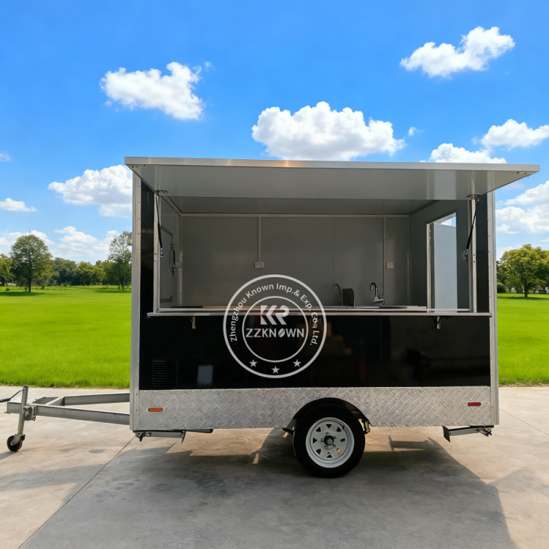 Food Trailer Manufacturer - Fiberglass Juice Bar Snacks