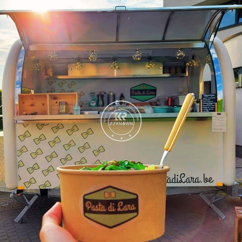 Mobile Food Cart Manufacturer - Custom Single Axle Van