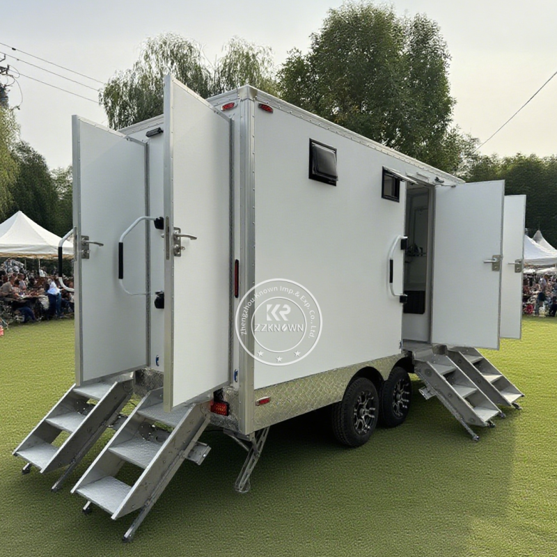 Portable Toilet Factory - 4 Stall Luxury Restroom