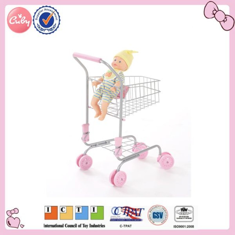Mini Cart Manufacturer - Factory Direct Small-Size Steel Shopping Trolley