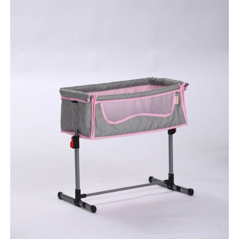 Bedside Bed Manufacturer - Factory Direct Soft Fabric Metal Frame