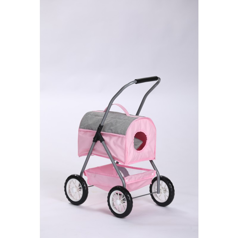 Travel Stroller Manufacturer - Factory Custom Foldable Pet Pram Comfortable