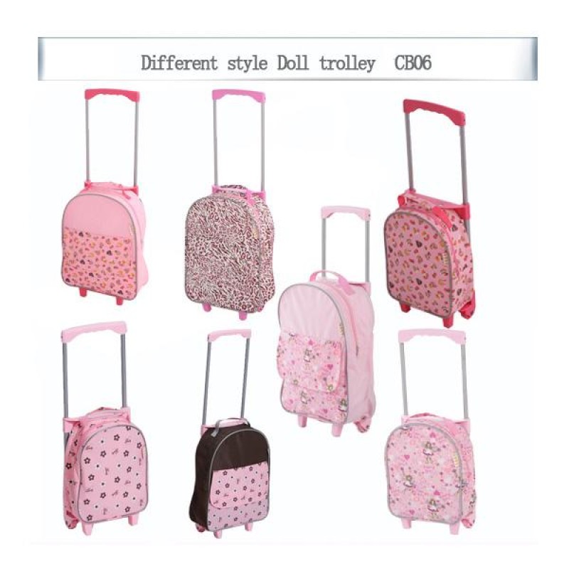 Children's Suitcase Factory - Fashionable Polyester Wheels Draw-Bar