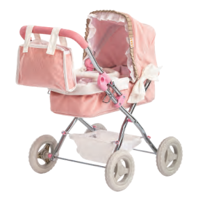 Pink Stroller Manufacturer - Detachable Bassinet 2-in-1 Fantasy Pram