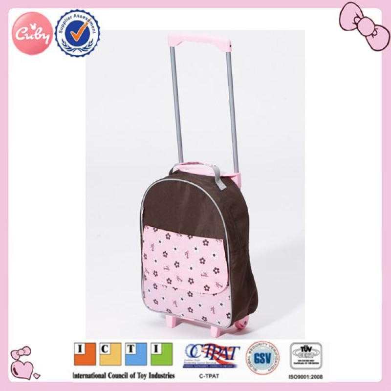 Children's Suitcase Factory - Fashionable Polyester Wheels Draw-Bar