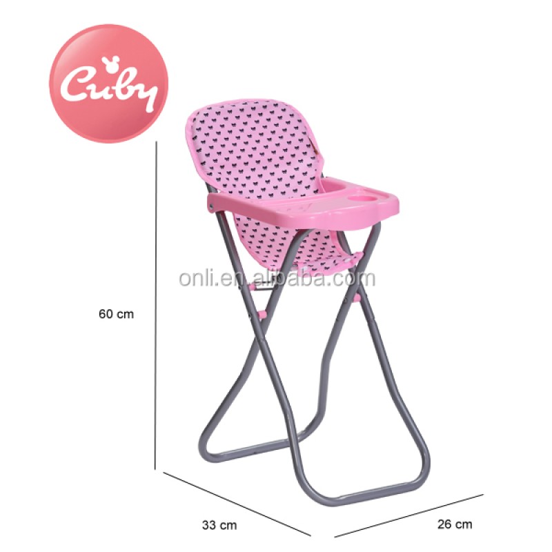 Doll High Chair Manufacturer - High Quality Pretend Play Girls Gift