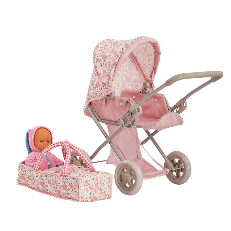 Doll Pram Manufacturer - Removable Carry Cot Middle Size Model